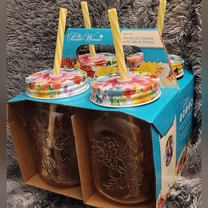 Pioneer woman 4 piece mason jar set